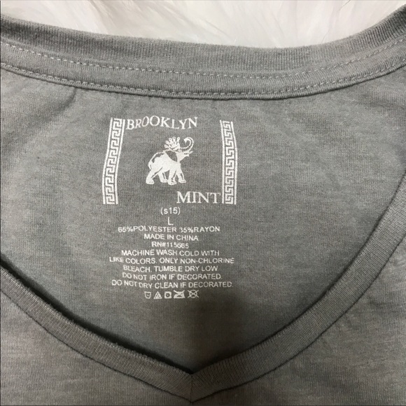 🚫sold Brooklyn mint biggie smalls shirt size L - Picture 3 of 4